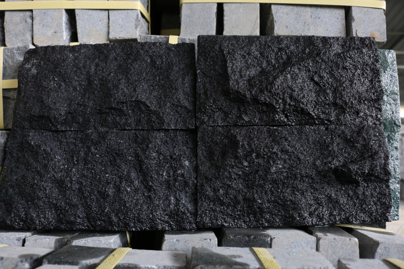 Rock Face Black Lava